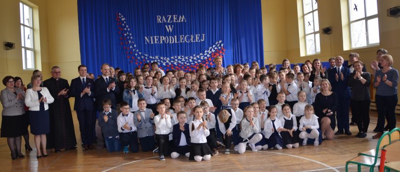 Wyjątkowy gość w Szkole Podstawowej im. Stulecia Odzyskania Niepodległości Polski w Minodze