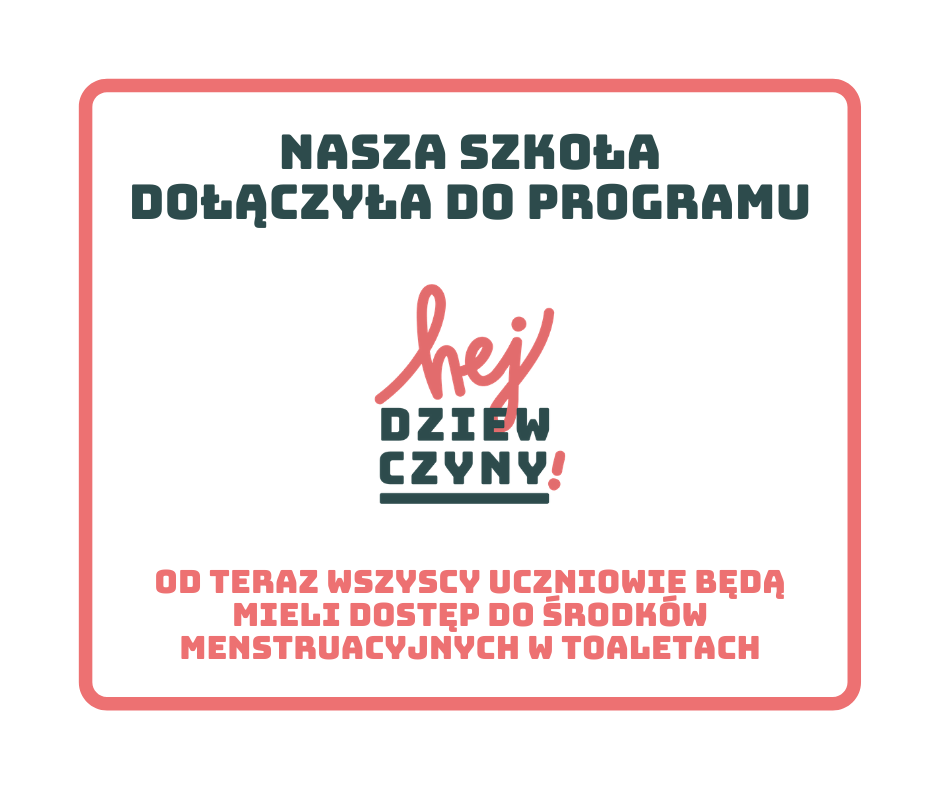 Nasza szkoła dołączyła do programu Hej, dziewczyny!